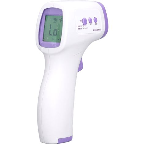 Thermomètre Infrarouge Frontal sans Contact - Lecture Instantanée et Haute Précision pour Maison et École (1/5)