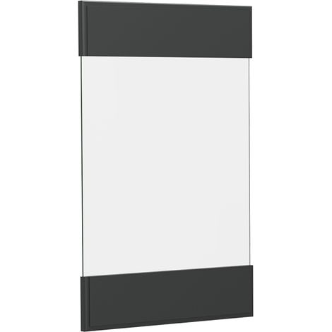 Frente de cocina R-Line, Antracita casa de campo, 39.6 x 59 cm frente de mueble para armario mural con vitrina, Vicco (1/5)