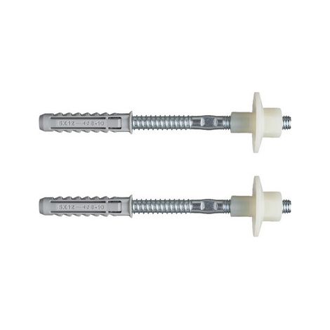 2 PZ ELEMENTI DI FISSAGGIO FISCHER PER LAVABI SEMI-INCASSO WD- Tass 12 Viti M10x120- FISCH- pezzi 1