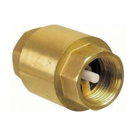 Clapet De Retenue - Raccord Pompe À Eau En Laiton - Femelle 3/4 Pouces - PN 12 - Température 0 °C À 90 °C - Pour Installations Hydrauliques Chauffage Climatisation - 1 Pièce
