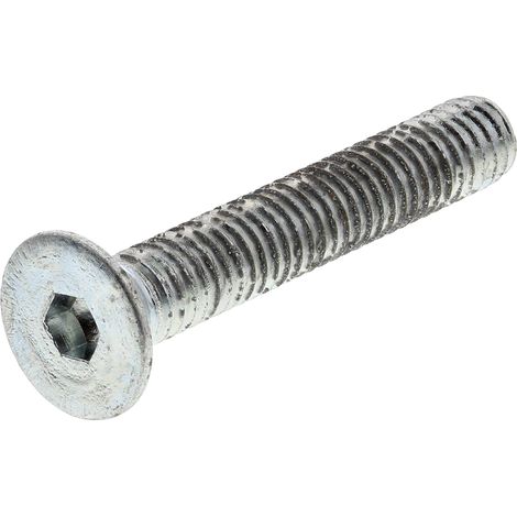 Vis à six pans creux, M4 x 25mm, tête Vis fraisée à tête creuse hexagonale, en Acier ( Prix pour Boîte de 50 ) (1/2)