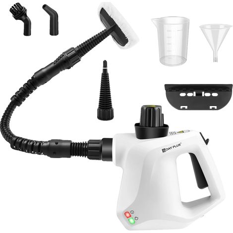 Nettoyeur à vapeur, haute température, verrouillage de sécurité pour enfants, BLANC (1/2)