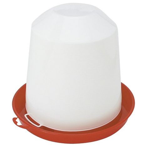 Bevitore di plastica kerbl per pulcini e polli, 5 l