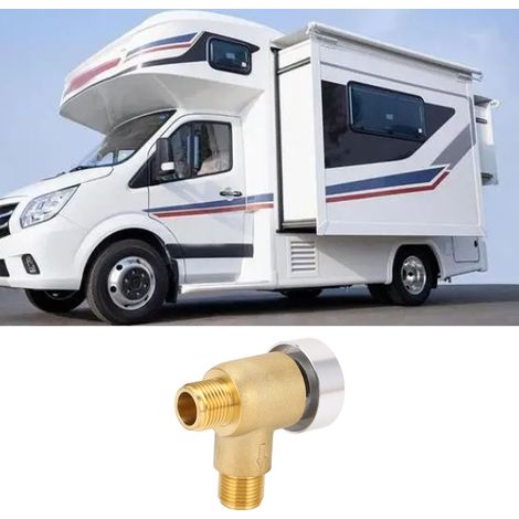 Rückschlagventil-Reparatursatz für Unterdruck-Leistungsschalter in Wohnmobilen, komplett aus Kupfer, 1/2-Zoll-NPT-Außengewinde, Teilenummer 571-VAC-CHK-A (1/5)