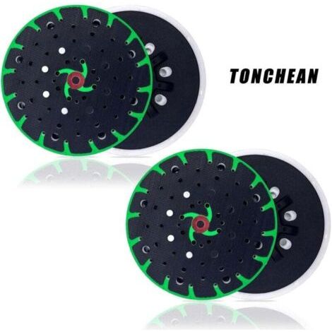 2pc de ponçage aspirant la poussière 150 mm pour Festool Rotex RO, ETS 150, ETS EC 150, WTS 150/7 patin de ponçage pour machine sèche Taiyan Festool LEX150 et au patin de ponçage électrique