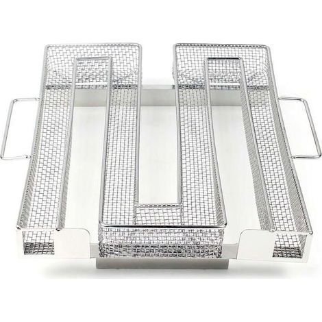 Wiltec Kaltrauchgenerator 22,5 x 21,5 x 5 cm mit Heizspirale für Räucherofen (1/5)