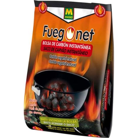 Fuegonet Massó Instant-Holzkohlebeutel 1,5 kg