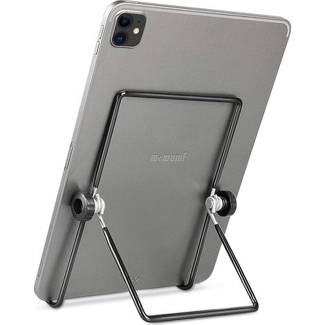 Support Tablette - Réglable 180° - En Métal - Pour Toutes Tablettes Jusqu’à 12.9 Pouces - Pliable et Léger - 1 Pièce