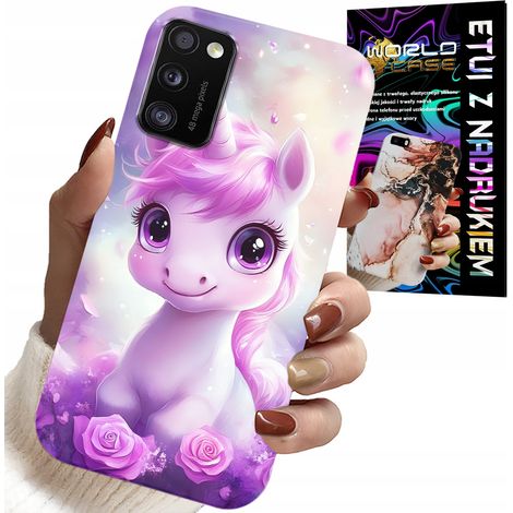 Hülle für Samsung Galaxy A41 – süßes Einhorn-Motiv, Muster für Kinder (1/5)