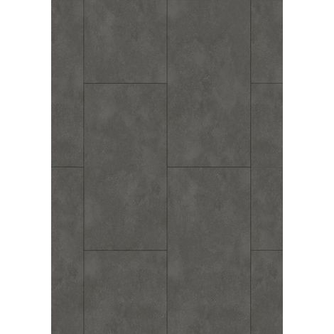 Mexen Steel Black Vinylplatten 610 x 305 mm SPC 6,5 mm, IXPE Unterlage 1,5 mm, 4 V-Fuge, Stein - F11 (1/2)