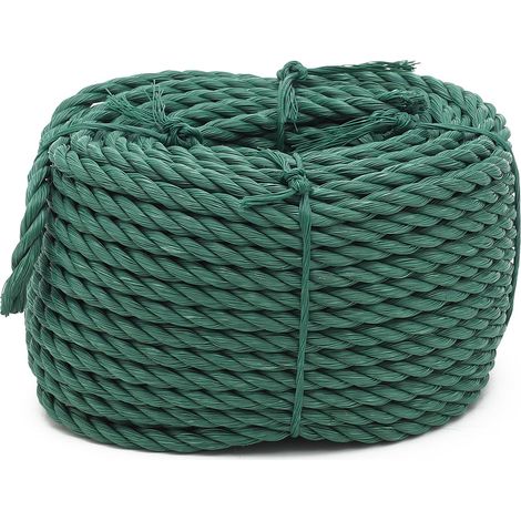 Flandria 20022 Corda in polipropilene, diametro 7 mm x 25 m, verde
