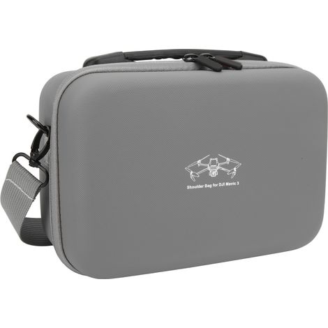 Sacoche bandoulière ajustable avec fermeture éclair bidirectionnelle pour drone DJI Mavic 3, étui étanche en PU. (1/5)