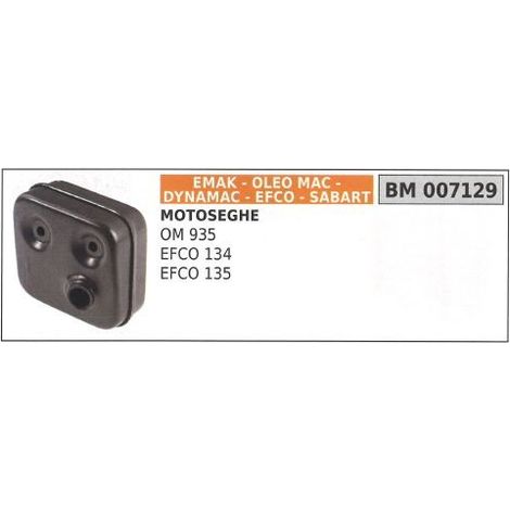 Marmitta EMAK motosega OM 935  EFCO 134 135 007129