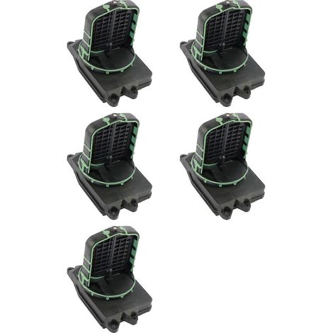 5X Clapet anti-retour de collecteur d'admission gauche (références 11617579114, 11617560537 et 11617522929) pour BMW 328, 328i, E87, E82, E70, E90 et E92 (2006-2007). (1/5)