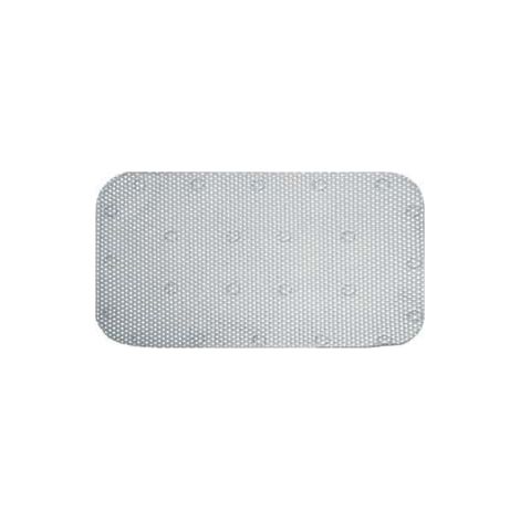 TAPPETO VASCA RETTANGOLARE IN PVC BIANCO- - cm.70x38 - 2 pezzi XTRA