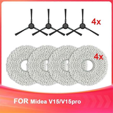 Consommables et accessoires pour robot aspirateur Midea V15/V15pro.