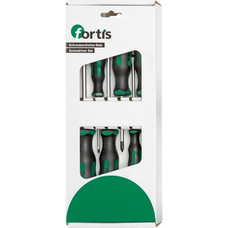 Set Cacciavite 6 Unità Di Ph Fortis (1/4)