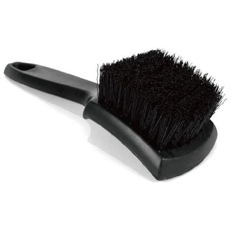 Brosse de Nettoyage de Roue de Voiture, Brosse de Nettoyage de Gommage de Jante de Pneu de Roue de Voiture Outil de Lavage de Brosse de Pneu de Voiture, Moto ou vélo (1/5)