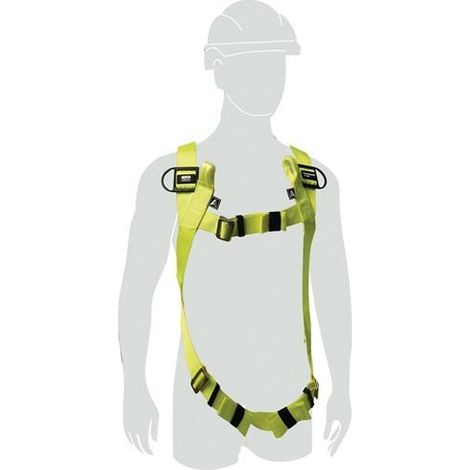 Arnés anticaídas  H100 EN361  2 puntos  talla única  (L/XL) MILLER  BY HONEYWELL (1/3)