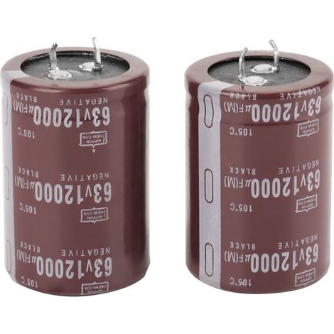 Stück HIFI 63V 12000µF 35x50mm Elektrolytkondensatoren für Audioverstärkerfilterung (1/5)