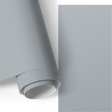 Klebefolie für Möbel - Möbelfolie - Selbstklebefolie - Küche folieren - Dekorfolie - Einfach zu reinigen - Millennial Grey 65x130 cm