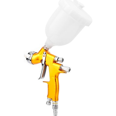 Pistolet à peinture dorée professionnel de haute qualité avec buse de 1,3 mm. (1/5)
