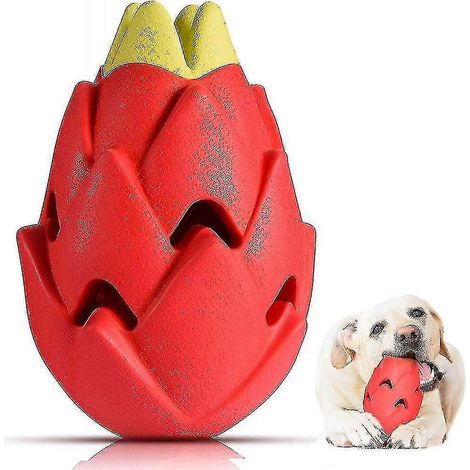 Jouets à mâcher résistants pour chiens à mâchoires puissantes, jouets pour chiens durs, durables et indestructibles à remplir (1/5)