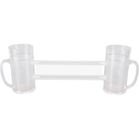 Verre à bière en cristal sans plomb avec anse anti-chute pour bar, KTV et congélateur (1/5)