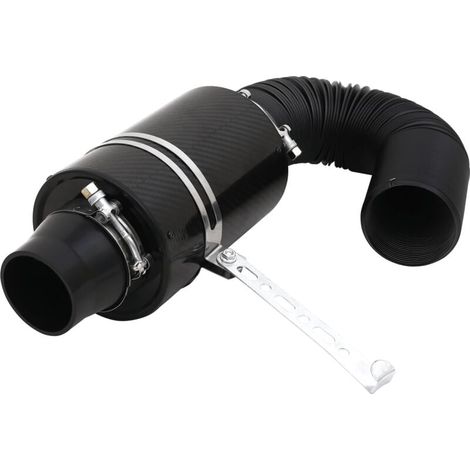 Tubo di aspirazione dell'aria fredda in fibra di carbonio da 3 pollici per sistema di tubazioni Power Flow (1/5)