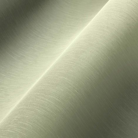 Papier peint intissé vert pastel Tapisserie effet textile gaufrage Papier peint minimaliste rayures verticales idéal pour salon (1/3)