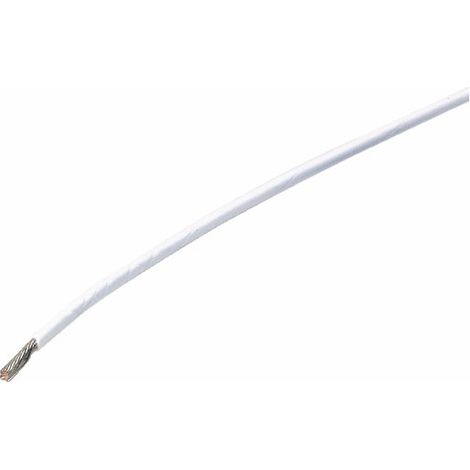 Fil souple pour luminaire 0,5mm² Ø2,2mm bleu T° max 90°C 100m Orbitec