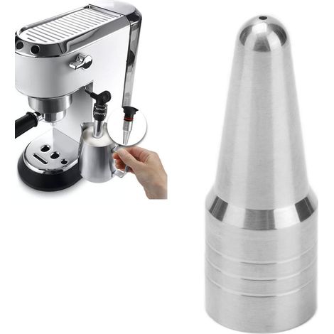 Buse vapeur en acier inoxydable avec joints caoutchouc pour machines à café Delonghi EC680 EC685 ECP3420