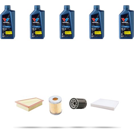 Kit tagliando 4 FILTRI e 5L OLIO compatibile con Ford Mondeo IV 2.0 GPL/LPG 107kw dal 2009 (1/5)