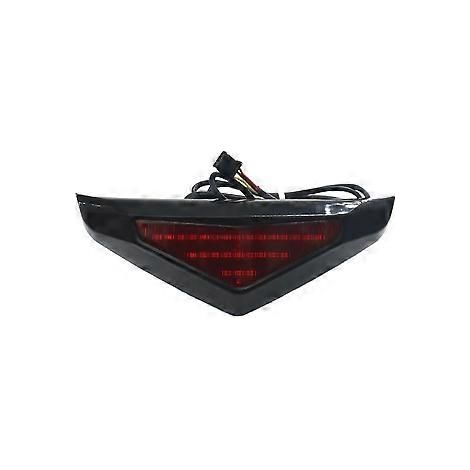 Motorradzubehör: Rücklicht unten mit LED-Beleuchtung für Goldwing GL1800 F6B (2018–2024), Schwarz & Rot