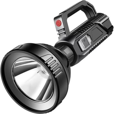 Wiederaufladbare Camping-Taschenlampe – Leistungsstarke, wasserdichte Angellampe (1/4)