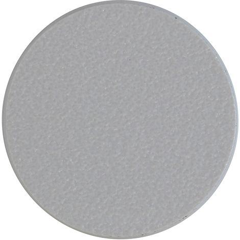 TIMCO Self-Adhesive Screw Cover Caps Grey - 13mm