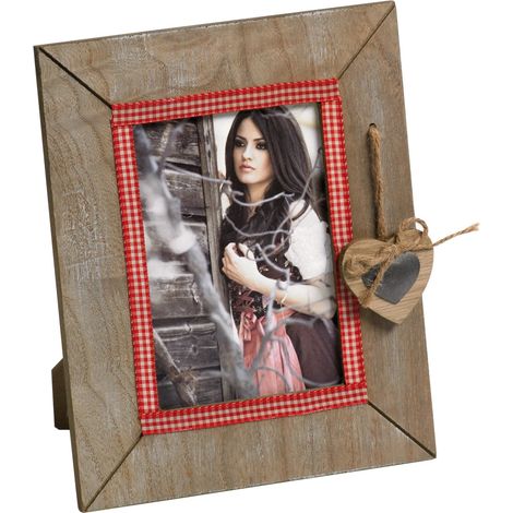 Cadre Photo Rouge 13 x 18 cm Heart Gallery Frame QY318R (1/4)