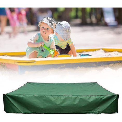 Bâche de protection imperméable et anti-UV avec cordon de serrage pour bac à sable extérieur (Taille, couleur : 12) (1/2)