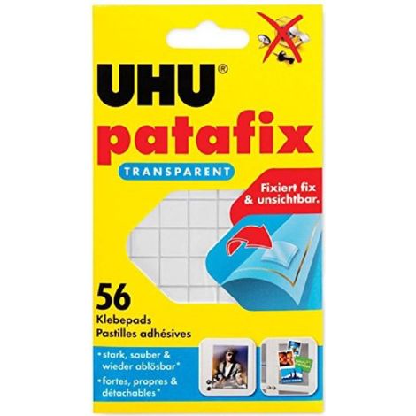 UHU Klebepads Patafix Transparent