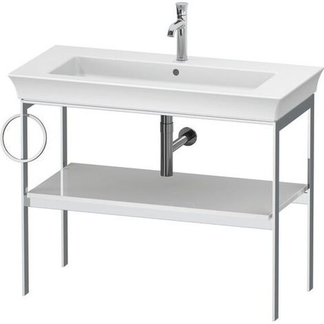 DURAVIT WT4544L8585 Console métallique sur pied White Tulip (1/2)