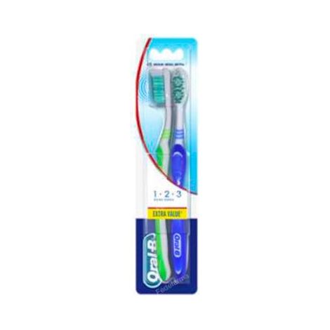 Oral b cepillo shiny clean 2 uds colores / modelos surtidos