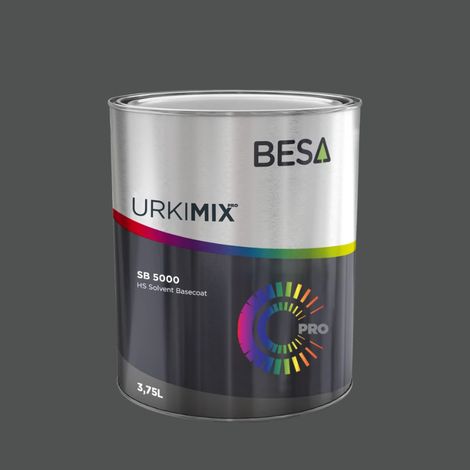 Pot de peinture Polyuréthane / bi composant Gris Signalisation B RAL 7043  Mat - 500 gr