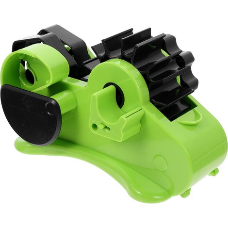 Grand dévidoir à ruban adhésif semi-automatique (46 mm) – Porte-ruban manuel pour emballage, idéal pour le bureau et les loisirs créatifs, doté d'une lame de coupe affûtée.