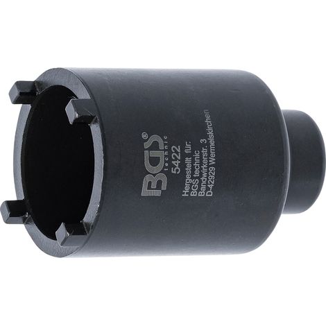 Bgs Technic – Clé à douille 4 ergots pour rotules Citroën / Peugeot – Acier chrome-molybdène – 12,5 mm – Pour ateliers mécaniques (1/4)