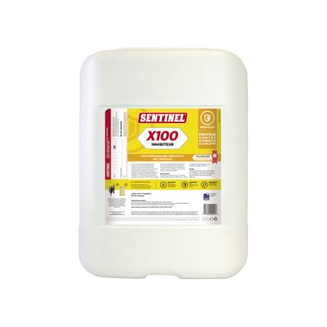 Inhibiteur X100 -1 bidon de 20L - SENTINEL : X100L-20L-EXP