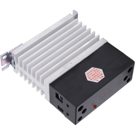 Relais Statique Rail DIN 40A 24-480VAC Dissipation Thermique Optimale Résistance à la Corrosion Commutation DC-AC Usage Industriel LK40DA (1/5)