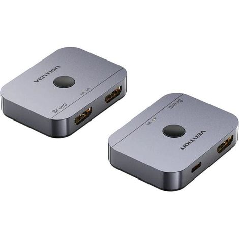 Switch Conmutador 8K HDMI 2.1 Bidireccional Vention AKPH0 HDMI Hembra/USB-C Hembra - 2x HDMI Hembra