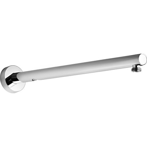 Braccio doccia 400 mm ø 24 mm in ottone cromato G 1/2" - Alpi