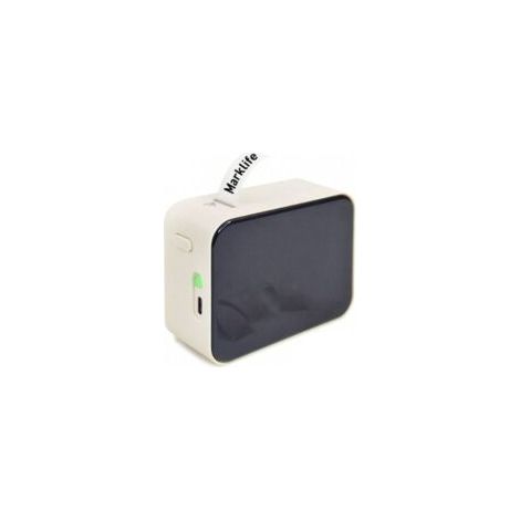 Étiqueteuse Bluetooth, mini-imprimante d'étiquettes autocollantes P15, connexion à l'application, compatible iOS et Android, idéale pour la maison, le bureau et l'école (beige) (1/5)