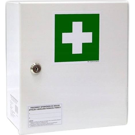 Kit di pronto soccorso industriale in metallo DO DIN 13164 AS20